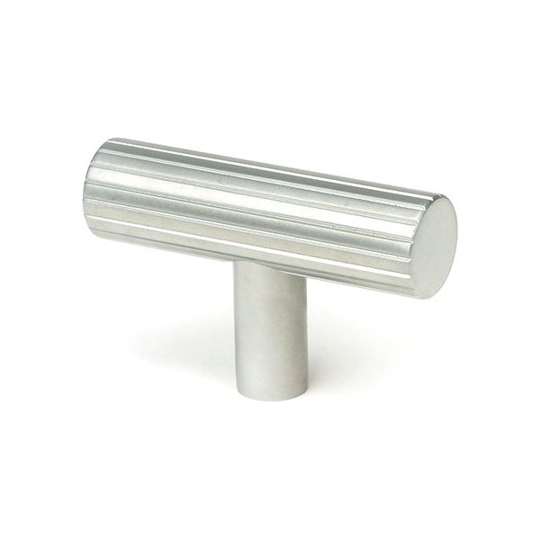 From The Anvil - Judd T-Bar - Satin Chrome - 50584 - Choice Handles