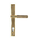 From The Anvil - Brompton Slimline Espag. Lock Set - Polished Brass - 50604 - Choice Handles