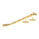 From The Anvil - 10" Brompton Stay - Polished Brass - 50616 - Choice Handles