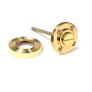 From The Anvil - Round Thumbturn Set (Beehive) - Polished Brass - 50752 - Choice Handles