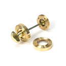 From The Anvil - Round Thumbturn Set (Beehive) - Polished Brass - 50752 - Choice Handles