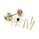 From The Anvil - Round Thumbturn Set (Beehive) - Polished Brass - 50752 - Choice Handles
