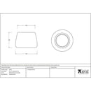 From The Anvil - Polished Marine SS (316) 12.5cm Hepworth Pot - Polished Marine SS (316)  - 50761 - Choice Handles