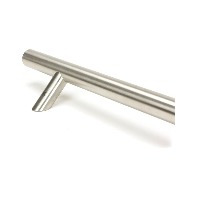 From The Anvil - 0.6m Offset T Bar Handle B2B 32mm Diameter - Satin Marine SS (316) - 50772 - Choice Handles