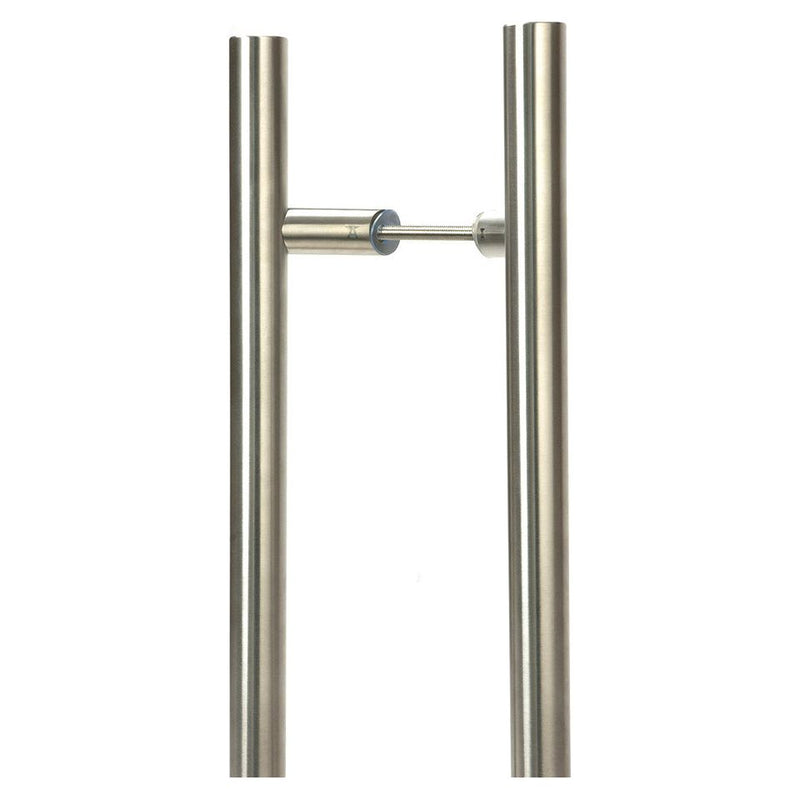 From The Anvil - 0.6m Offset T Bar Handle B2B 32mm Diameter - Satin Marine SS (316) - 50772 - Choice Handles