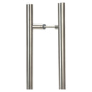 From The Anvil - 0.6m Offset T Bar Handle B2B 32mm Diameter - Satin Marine SS (316) - 50772 - Choice Handles