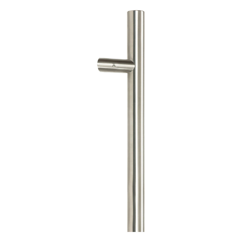 From The Anvil - 0.9m Offset T Bar Handle Bolt Fix 32mm Diameter - Satin Marine SS (316) - 50774 - Choice Handles