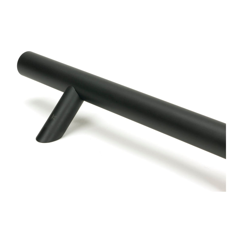 From The Anvil - 0.9m Offset T Bar Handle B2B 32mm Diameter - Matt Black - 50790 - Choice Handles