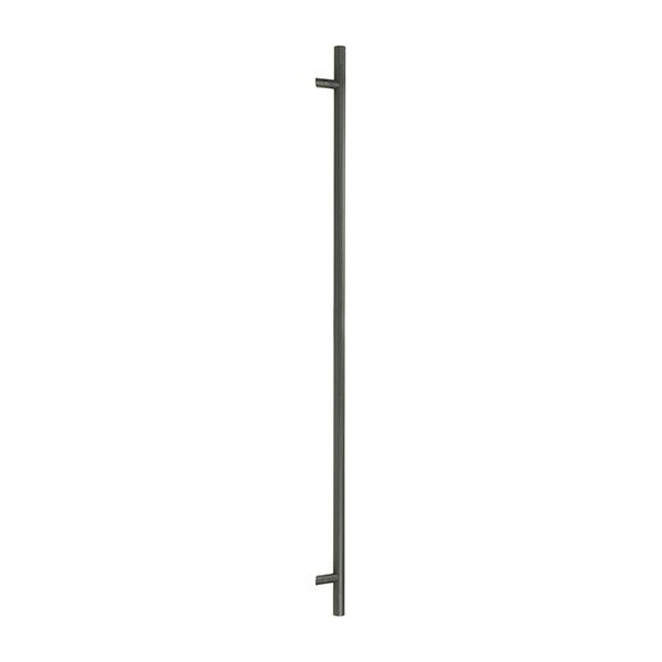 From The Anvil - 1.5m Offset T Bar Handle Secret Fix 32mm Diameter - Matt Black - 50794 - Choice Handles