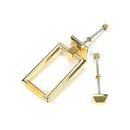 From The Anvil - Polished Brass Brompton Door Knocker - Polished Brass  - 50820 - Choice Handles
