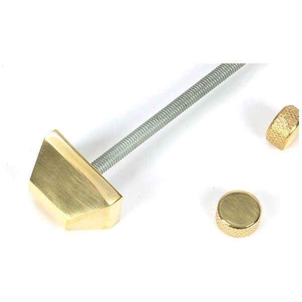 From The Anvil - Polished Brass Brompton Door Knocker - Polished Brass  - 50820