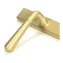 From The Anvil - Satin Brass Newbury Slimline Lever Espag. Lock Set - Satin Brass  - 50851 - Choice Handles