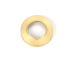 From The Anvil - Satin Brass Newbury Lever on Rose Set (Plain) - Satin Brass  - 50853 - Choice Handles