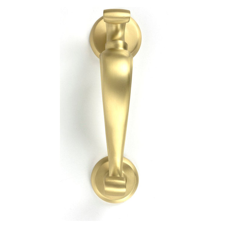 From The Anvil - Satin Brass Doctors Door Knocker - Satin Brass  - 50884