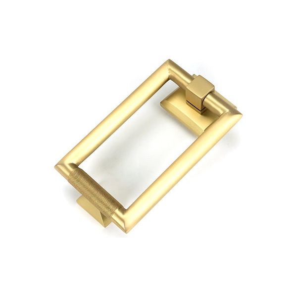 From The Anvil - Satin Brass Brompton Door Knocker - Satin Brass  - 50885
