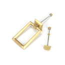 From The Anvil - Satin Brass Brompton Door Knocker - Satin Brass  - 50885 - Choice Handles