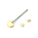 From The Anvil - Satin Brass Brompton Door Knocker - Satin Brass  - 50885 - Choice Handles