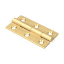 From The Anvil - Satin Brass 2" Butt Hinge (pair) - Satin Brass  - 50915 - Choice Handles