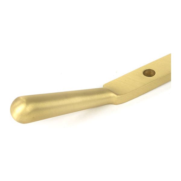 From The Anvil - Satin Brass 10" Newbury Stay - Satin Brass  - 50927 - Choice Handles