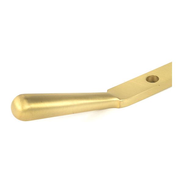 From The Anvil - Satin Brass Mushroom Cabinet Knob 32mm - Satin Brass  - 50929 - Choice Handles
