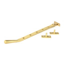 From The Anvil - Satin Brass 12" Newbury Stay - Satin Brass  - 50928 - Choice Handles