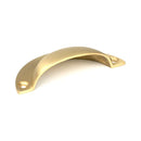 From The Anvil - Satin Brass 4" Plain Drawer Pull - Satin Brass  - 50950 - Choice Handles