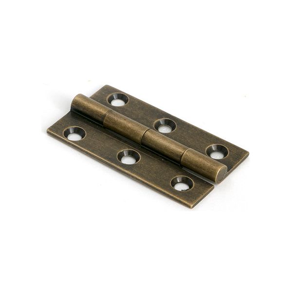 From The Anvil - Burnished Brass 2" Butt Hinge (pair) - 50952 - Choice Handles