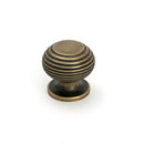 From The Anvil - Burnished Brass Beehive Cabinet Knob 30mm - 50956 - Choice Handles
