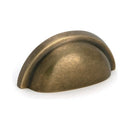From The Anvil - Burnished Brass Regency Concealed Drawer Pull - 50968 - Choice Handles