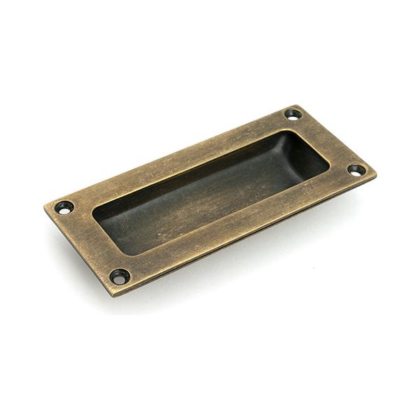 From The Anvil - Burnished Brass Flush Handle - 50976 - Choice Handles