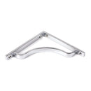 From The Anvil - Satin Chrome Abingdon Shelf Bracket (150mm x 150mm) - Satin Chrome  - 51090 - Choice Handles