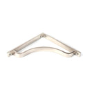 From The Anvil - Polished Nickel Abingdon Shelf Bracket (200mm x 200mm) - Polished Nickel  - 51101 - Choice Handles