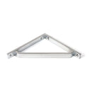 From The Anvil - Polished Nickel Barton Shelf Bracket (150mm x 150mm) - Polished Nickel  - 51111 - Choice Handles