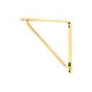 From The Anvil - Aged Brass Barton Shelf Bracket (200mm x 200mm) - Aged Brass  - 51116 - Choice Handles