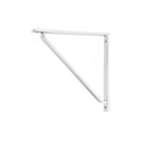 From The Anvil - Polished Chrome Barton Shelf Bracket (200mm x 200mm) - Polished Chrome  - 51119 - Choice Handles