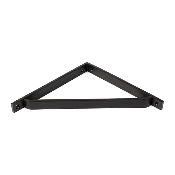 From The Anvil - Aged Bronze Barton Shelf Bracket (200mm x 200mm) - Aged Bronze  - 51122 - Choice Handles