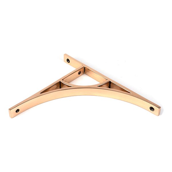 From The Anvil - Matt Black Tyne Shelf Bracket (260mm x 200mm) - Matt Black  - 51174