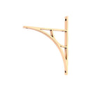 From The Anvil - Polished Bronze Tyne Shelf Bracket (260mm x 200mm) - Polished Bronze  - 51173 - Choice Handles