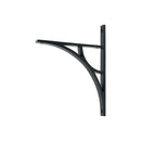 From The Anvil - Matt Black Tyne Shelf Bracket (260mm x 200mm) - Matt Black  - 51174 - Choice Handles