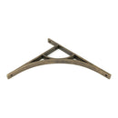 From The Anvil - Burnished Brass Tyne Shelf Bracket (314mm x 250mm) - 51178 - Choice Handles