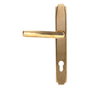 From The Anvil - Polished Nickel Art Deco Slimline Lever Espag. Lock Set - Polished Nickel  - 51187 - Choice Handles