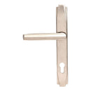 From The Anvil - Polished Nickel Art Deco Slimline Lever Espag. Lock Set - Polished Nickel  - 51187 - Choice Handles