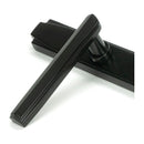 From The Anvil - Aged Bronze Art Deco Slimline Lever Espag. Lock Set - Aged Bronze  - 51189 - Choice Handles