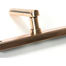 From The Anvil - Polished Bronze Art Deco Slimline Lever Espag. Lock Set - Polished Bronze  - 51190 - Choice Handles