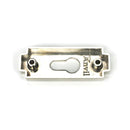 From The Anvil - Polished Chrome Art Deco Euro Escutcheon - Polished Chrome  - 51200 - Choice Handles