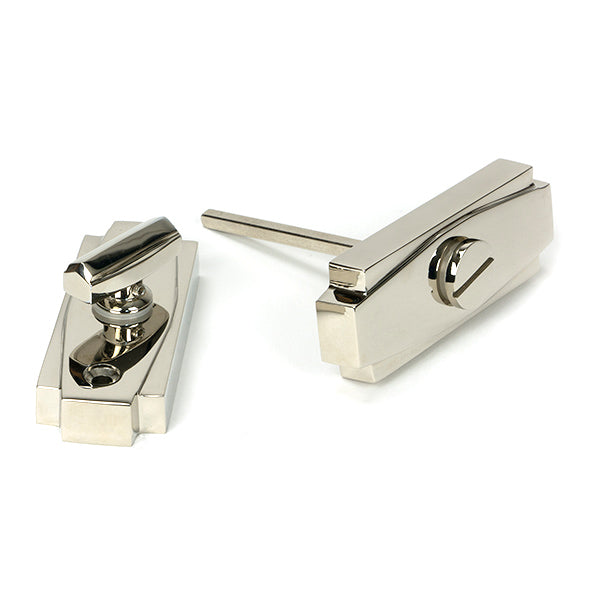 From The Anvil - Polished Nickel Art Deco Thumbturn - Polished Nickel  - 51205