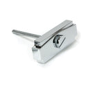 From The Anvil - Polished Chrome Art Deco Thumbturn - Polished Chrome  - 51206 - Choice Handles