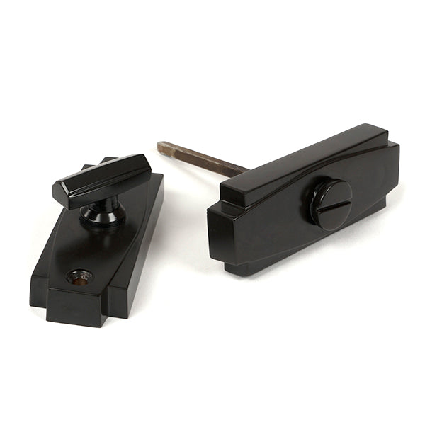From The Anvil - Aged Bronze Art Deco Thumbturn - Aged Bronze  - 51207