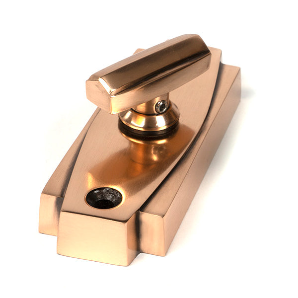 From The Anvil - Polished Bronze Art Deco Thumbturn - Polished Bronze  - 51208