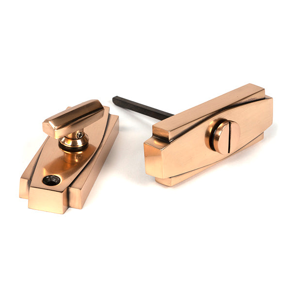 From The Anvil - Polished Bronze Art Deco Thumbturn - Polished Bronze  - 51208